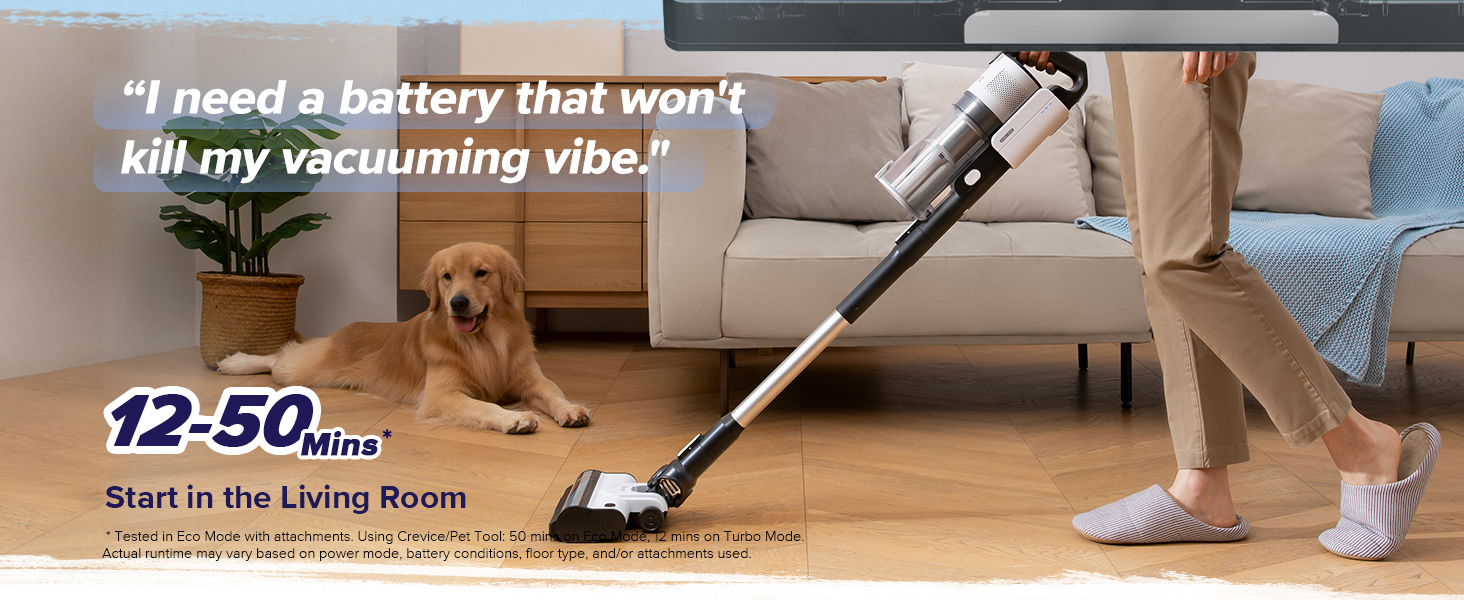 levoit cordless stick vacuum, 50 min, tangle free, lightweight, powerful for carpet & hard floor