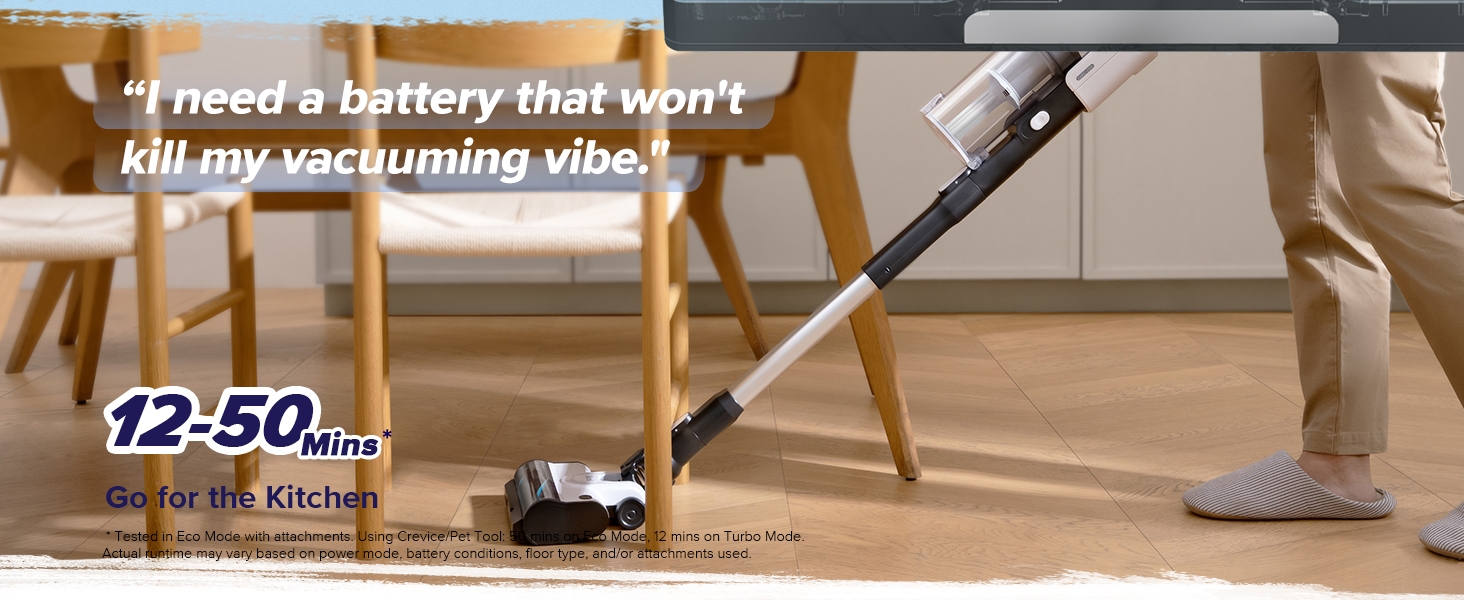 levoit cordless stick vacuum, 50 min, tangle free, lightweight, powerful for carpet & hard floor