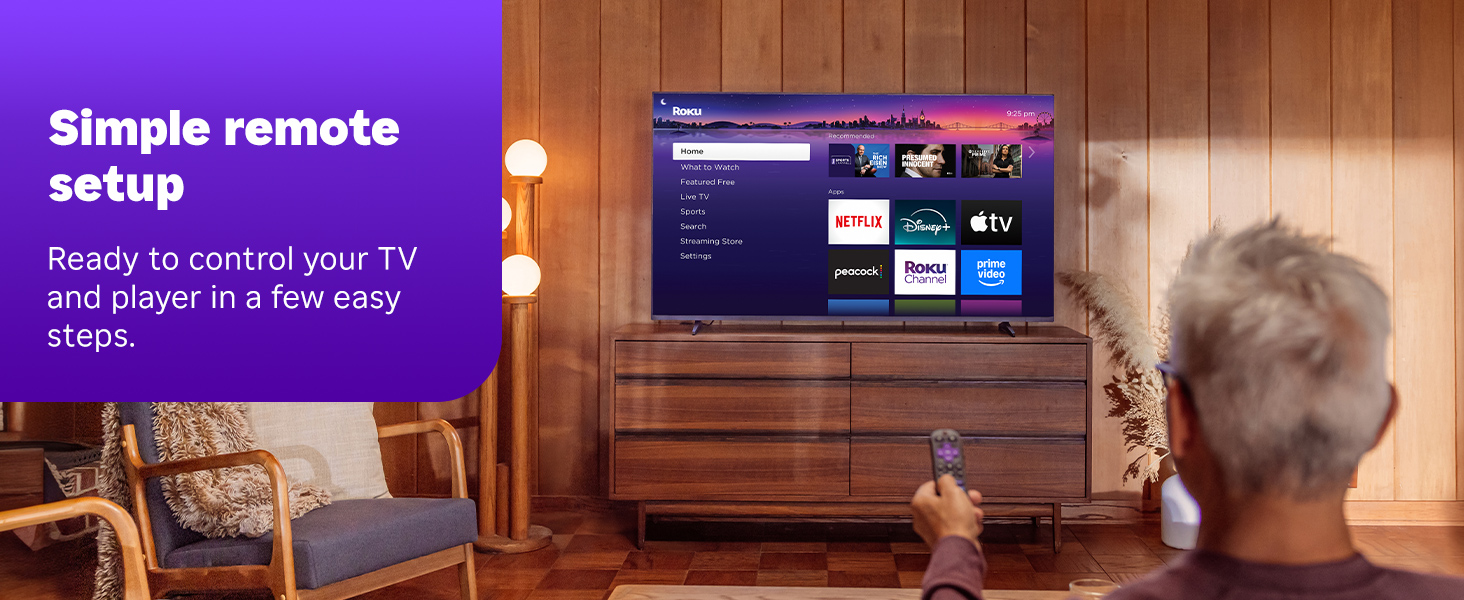roku 4k streaming stick – hdr, dolby vision, voice remote, long range wi fi & free live tv