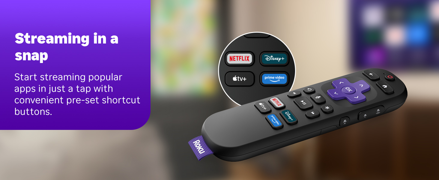 roku 4k streaming stick – hdr, dolby vision, voice remote, long range wi fi & free live tv