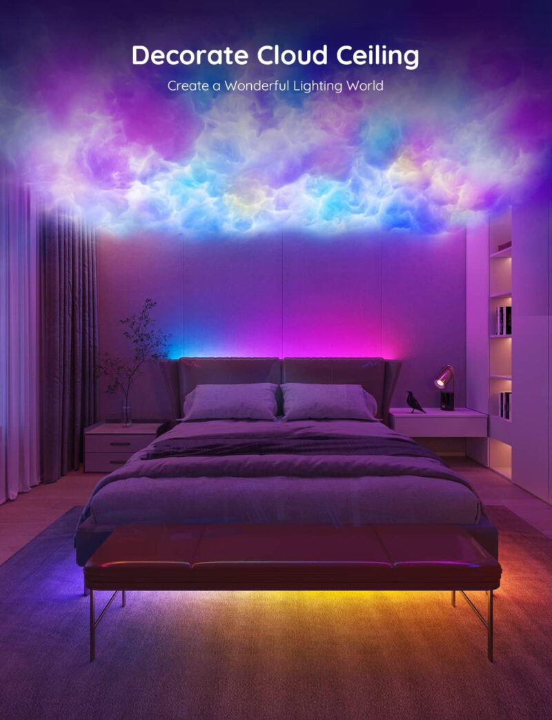 govee rgbic led strip – diy multi color, bluetooth & music sync