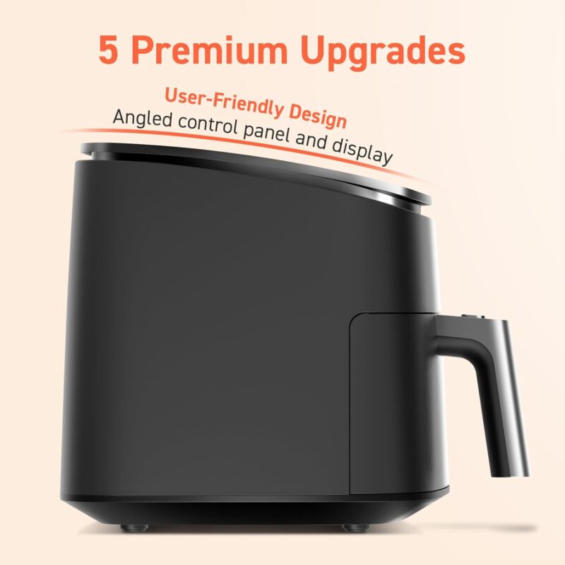 cosori 9 in 1 air fryer 6qt – turboblaze, crispy low oil frying, roast, bake, reheat, quick healthy meals, dishwasher safe
