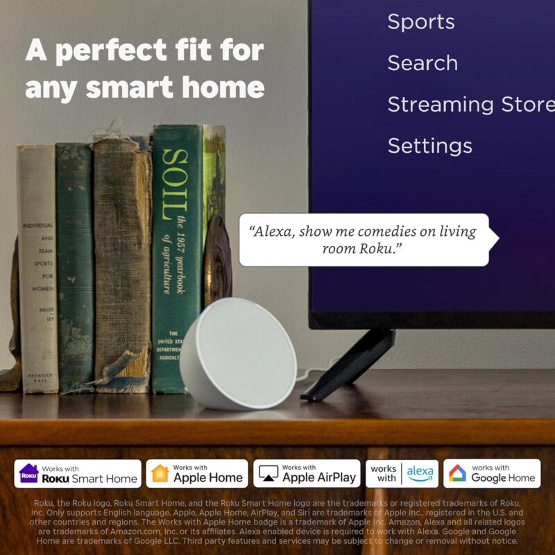 roku 4k streaming stick – hdr, dolby vision, voice remote, long range wi fi & free live tv