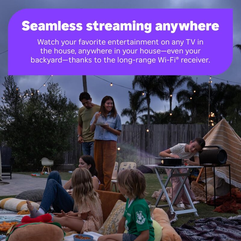 roku 4k streaming stick – hdr, dolby vision, voice remote, long range wi fi & free live tv